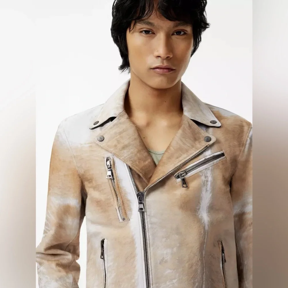 John Varvatos Chelsea Biker Jacket. Size 50 EU 40 USA.Brand new with tags $3498 - Picture 7 of 15